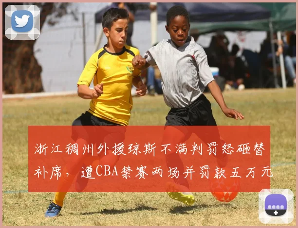浙江稠州外援琼斯不满判罚怒砸替补席，遭CBA禁赛两场并罚款五万元