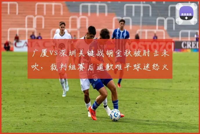 广厦vs深圳关键战胡金秋被肘击未吹,裁判组赛后道歉难平球迷怒火